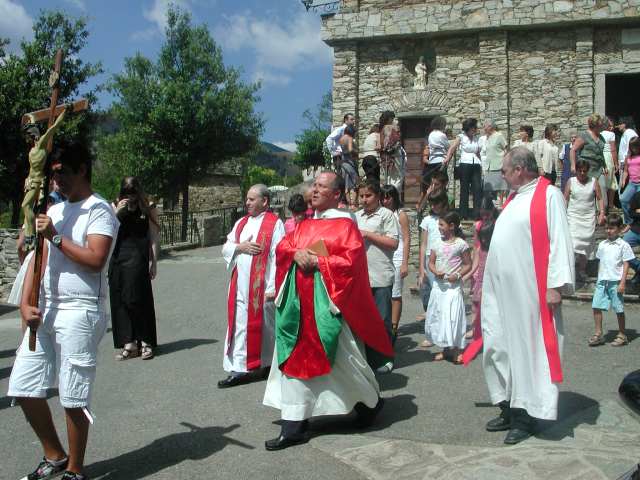 Départ de la procession