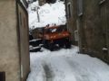 Chasseneige dans le village
