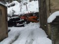 Chasseneige dans le village