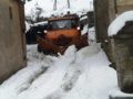 Chasseneige dans le village